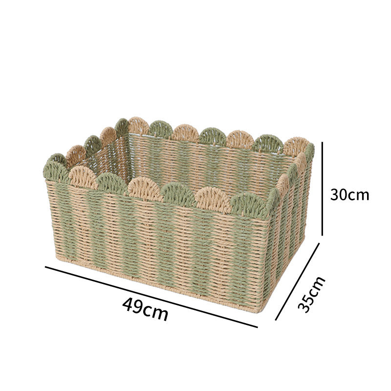 Storage Basket with Wave Rim | Thrascher