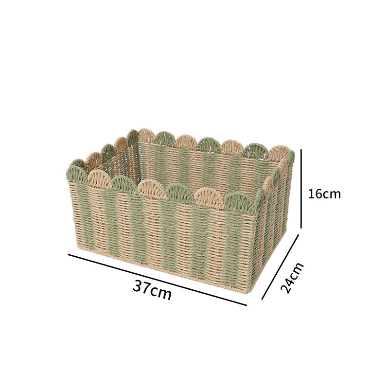 Storage Basket with Wave Rim | Thrascher