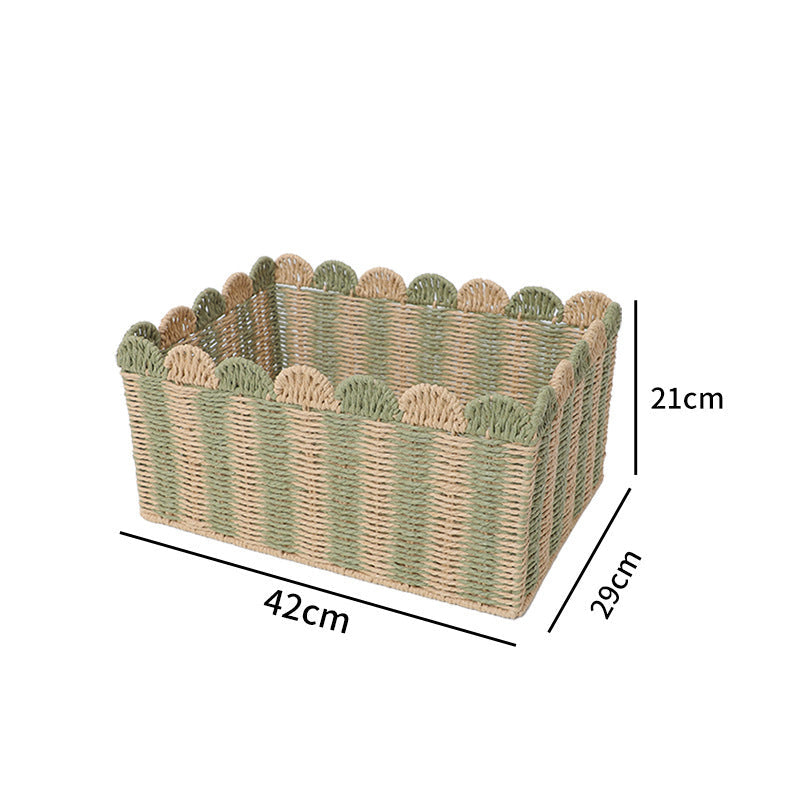 Storage Basket with Wave Rim | Thrascher