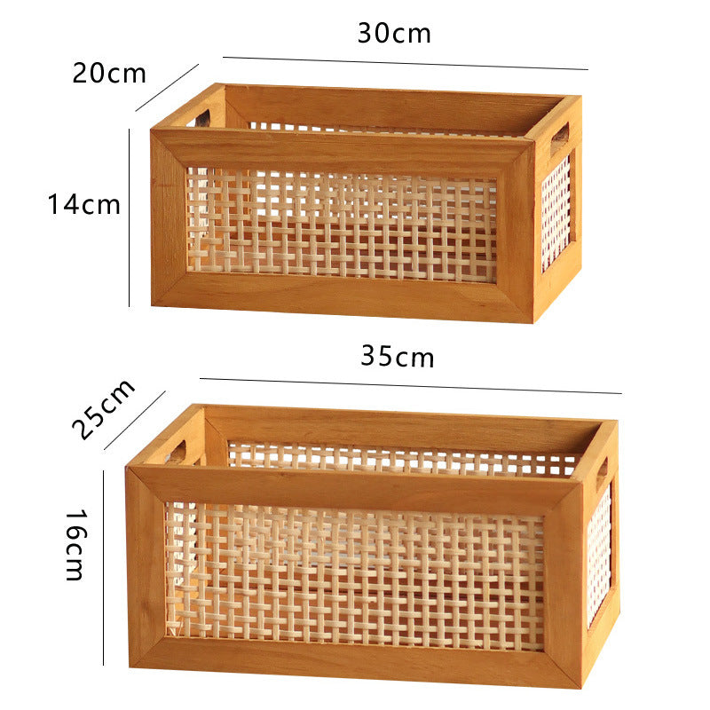Storage Box Woven Natural Fiber Soft Textile | Thrascher