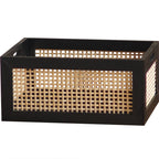 Storage Box Woven Natural Fiber Soft Textile | Thrascher