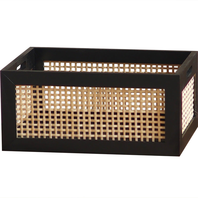 Storage Box Woven Natural Fiber Soft Textile | Thrascher
