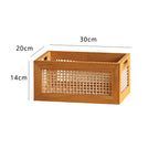 Storage Box Woven Natural Fiber Soft Textile | Thrascher
