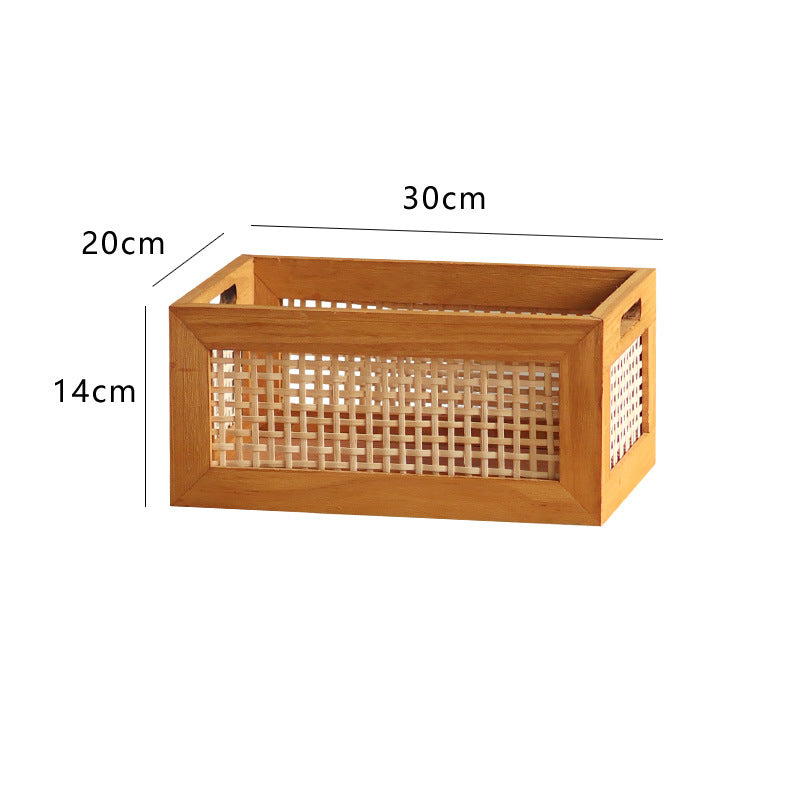 Storage Box Woven Natural Fiber Soft Textile | Thrascher