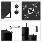 Storage Organizer Black 4 Layers | Thrascher