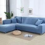 Stretch Velvet Sofa Cover, 92% Polyester, 8% Spandex