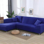Stretch Velvet Sofa Cover, 92% Polyester, 8% Spandex