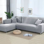 Stretch Velvet Sofa Cover, 92% Polyester, 8% Spandex