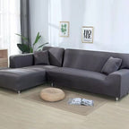 Stretch Velvet Sofa Cover, 92% Polyester, 8% Spandex