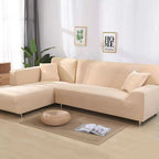 Stretch Velvet Sofa Cover, 92% Polyester, 8% Spandex