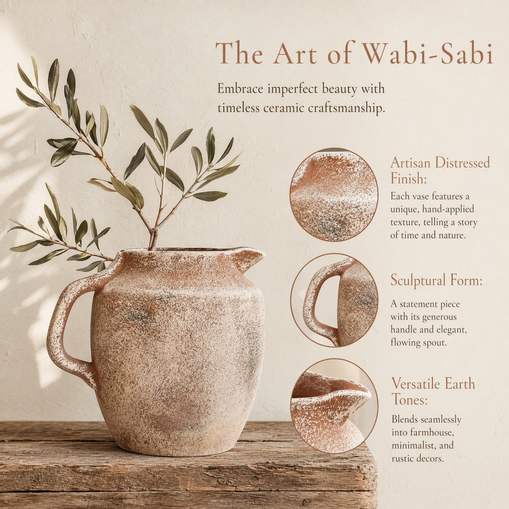 Stylish Ceramic Jug | Thrascher