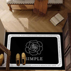 Stylish Geometric Patterned Floor Mat | Thrascher