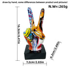 Stylish Hand Sculptures with Colorful Design | Thrascher