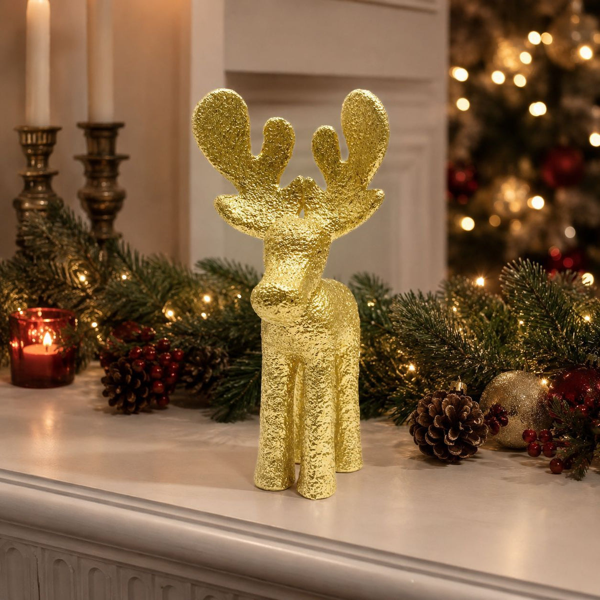 Stylish Reindeer Sculpture | Thrascher