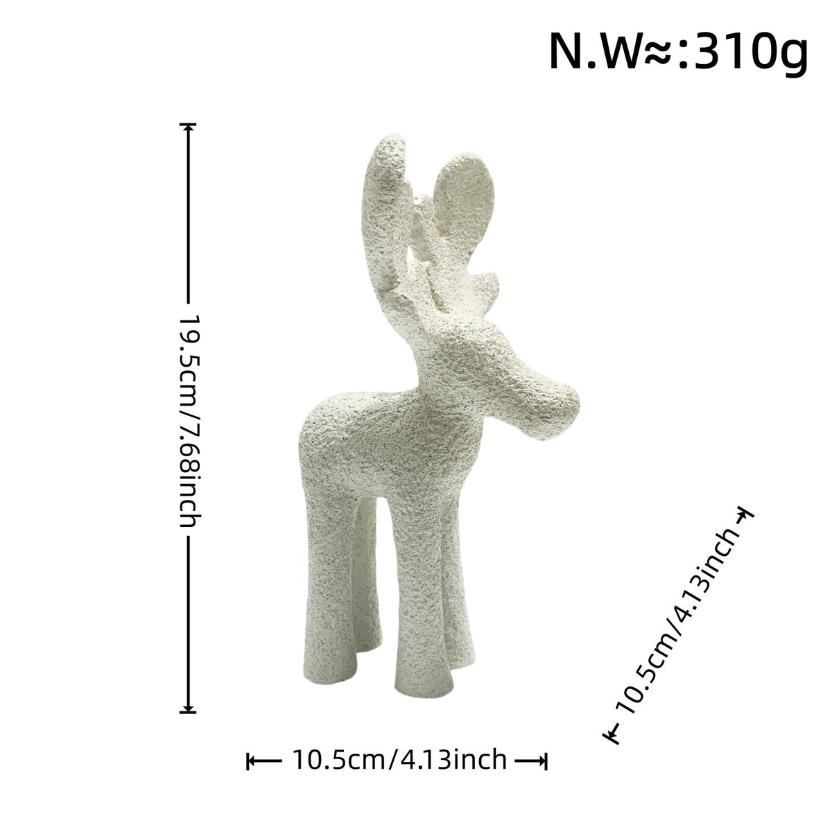 Stylish Reindeer Sculpture | Thrascher