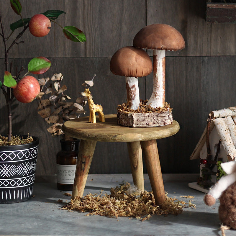 Stylish Side Table made of Natural Wood | Thrascher