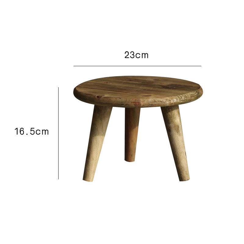 Stylish Side Table made of Natural Wood | Thrascher