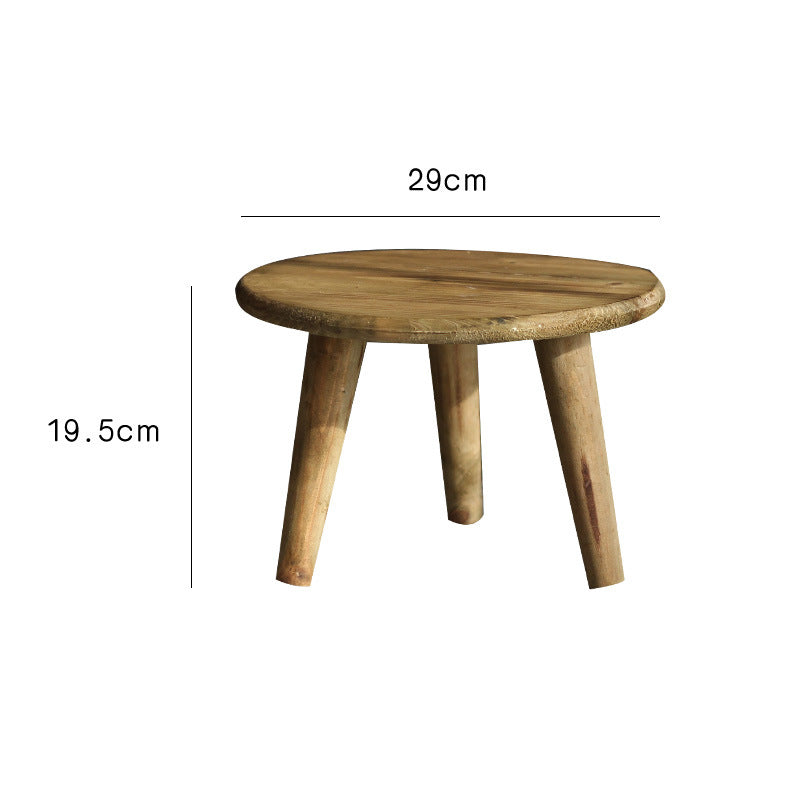 Stylish Side Table made of Natural Wood | Thrascher