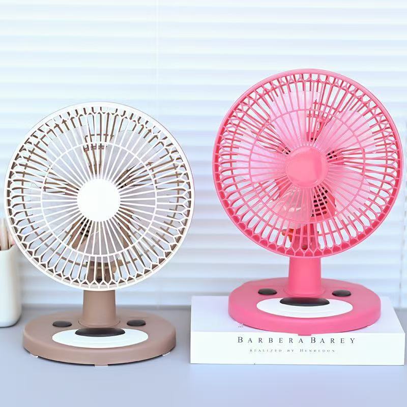 Table Fan with Tilting Head and Multiple Speed Settings for Home or Office, view 3