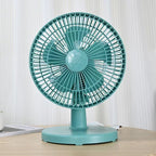 Table Fan with Tilting Head and Multiple Speed Settings for Home or Office