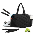 Tennis Gear Tote with Padded Racket Compartment, Adjustable Straps, view 7