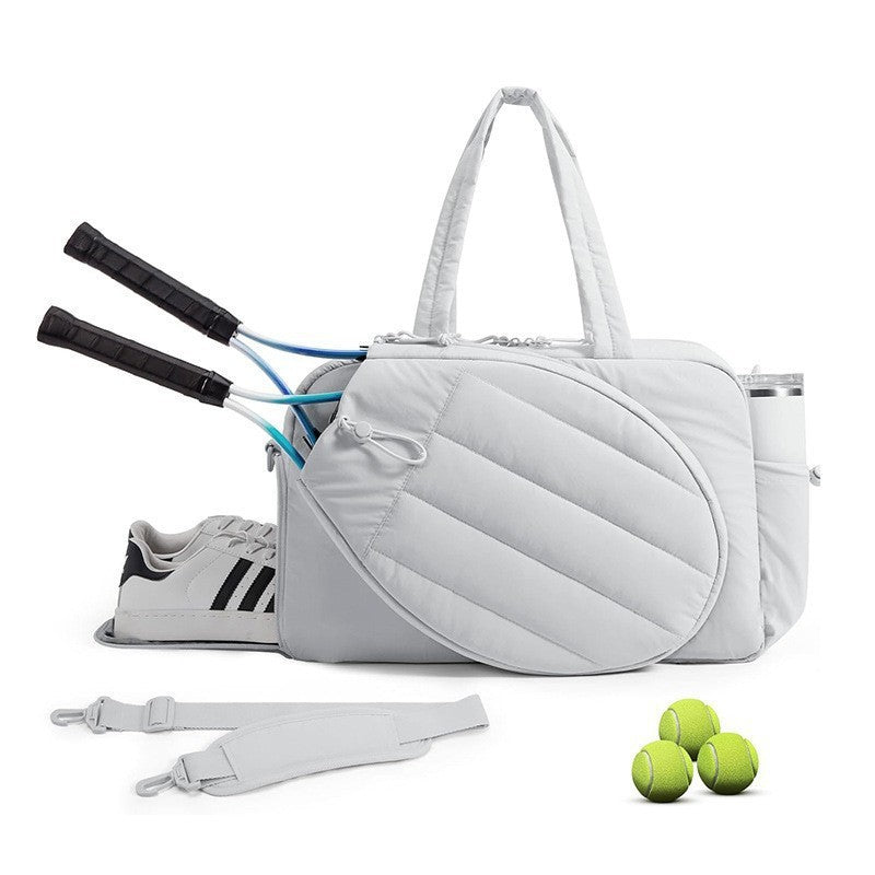 Tennis Gear Tote with Padded Racket Compartment, Adjustable Straps, view 8