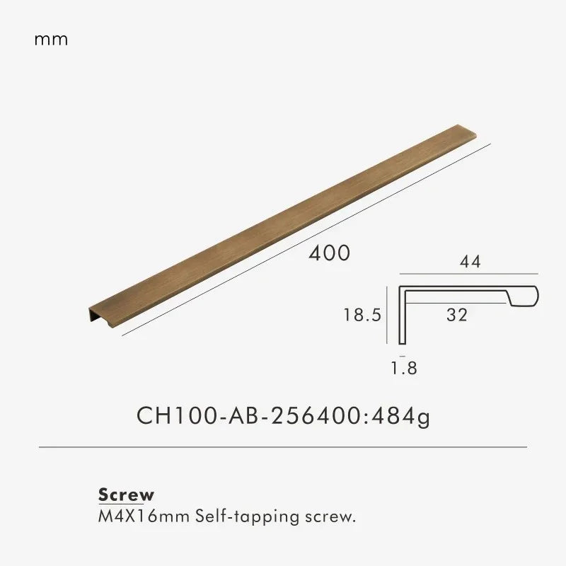 Tervane Brass Lip Pull