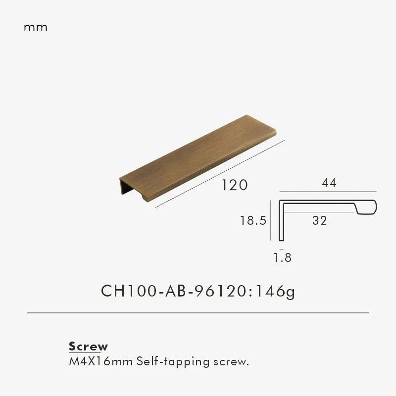 Tervane Brass Lip Pull