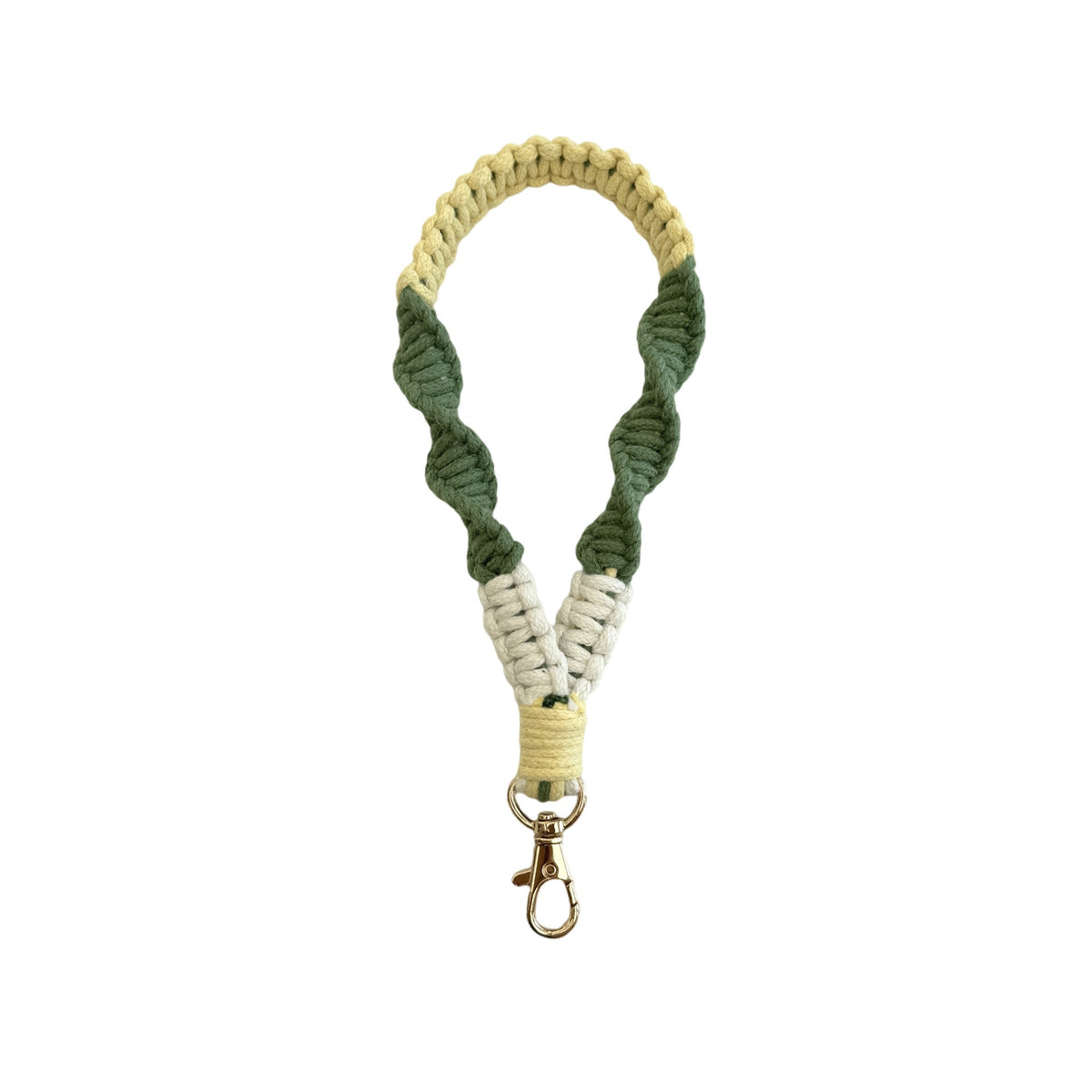 Textured Macrame Keychain Holder | Thrascher