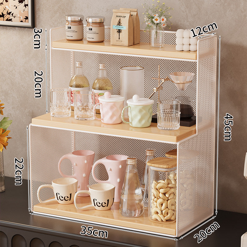 Three-Tier Metal Kitchen Shelf | Thrascher