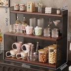 Three-Tier Metal Kitchen Shelf | Thrascher