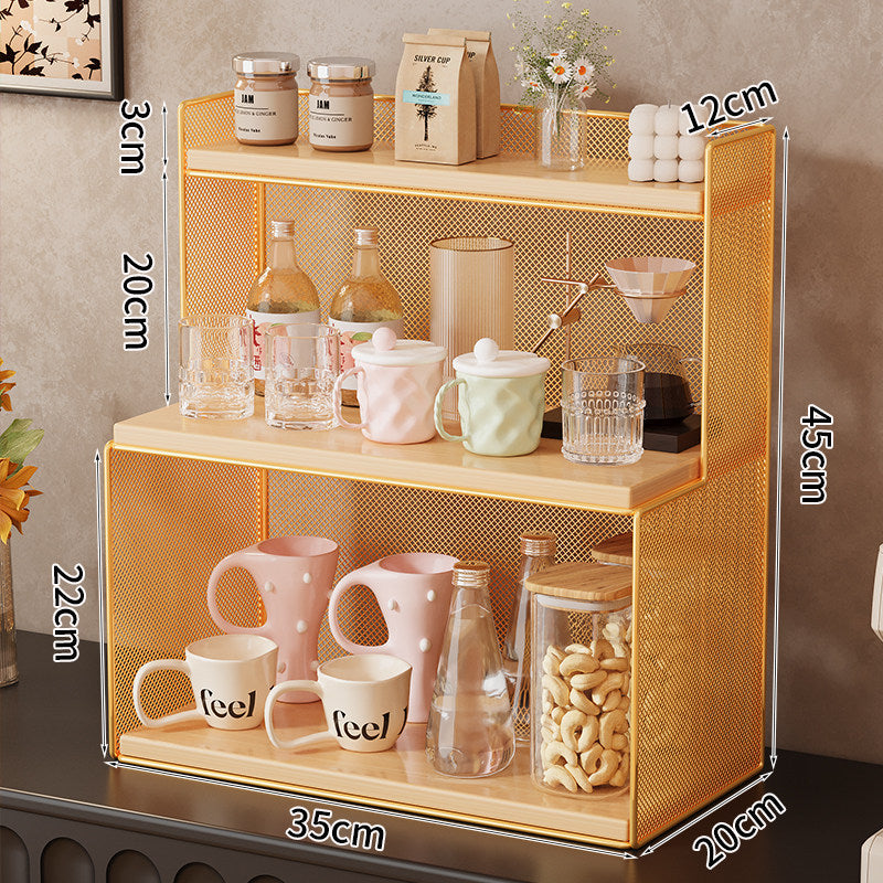 Three-Tier Metal Kitchen Shelf | Thrascher