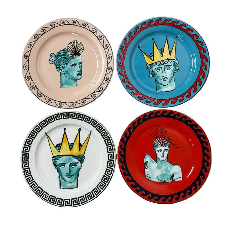 Tidewick Clay Greek Plates and Mugs