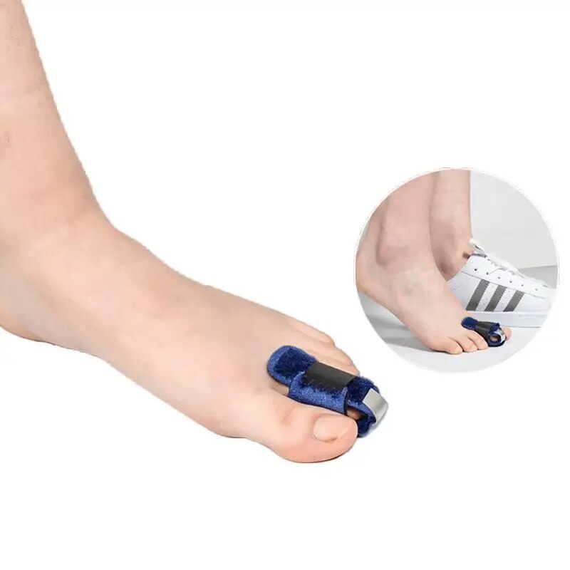 Toe Corrector Stabilizer Splint with Bendable Aluminum Bar, S/M, view 2
