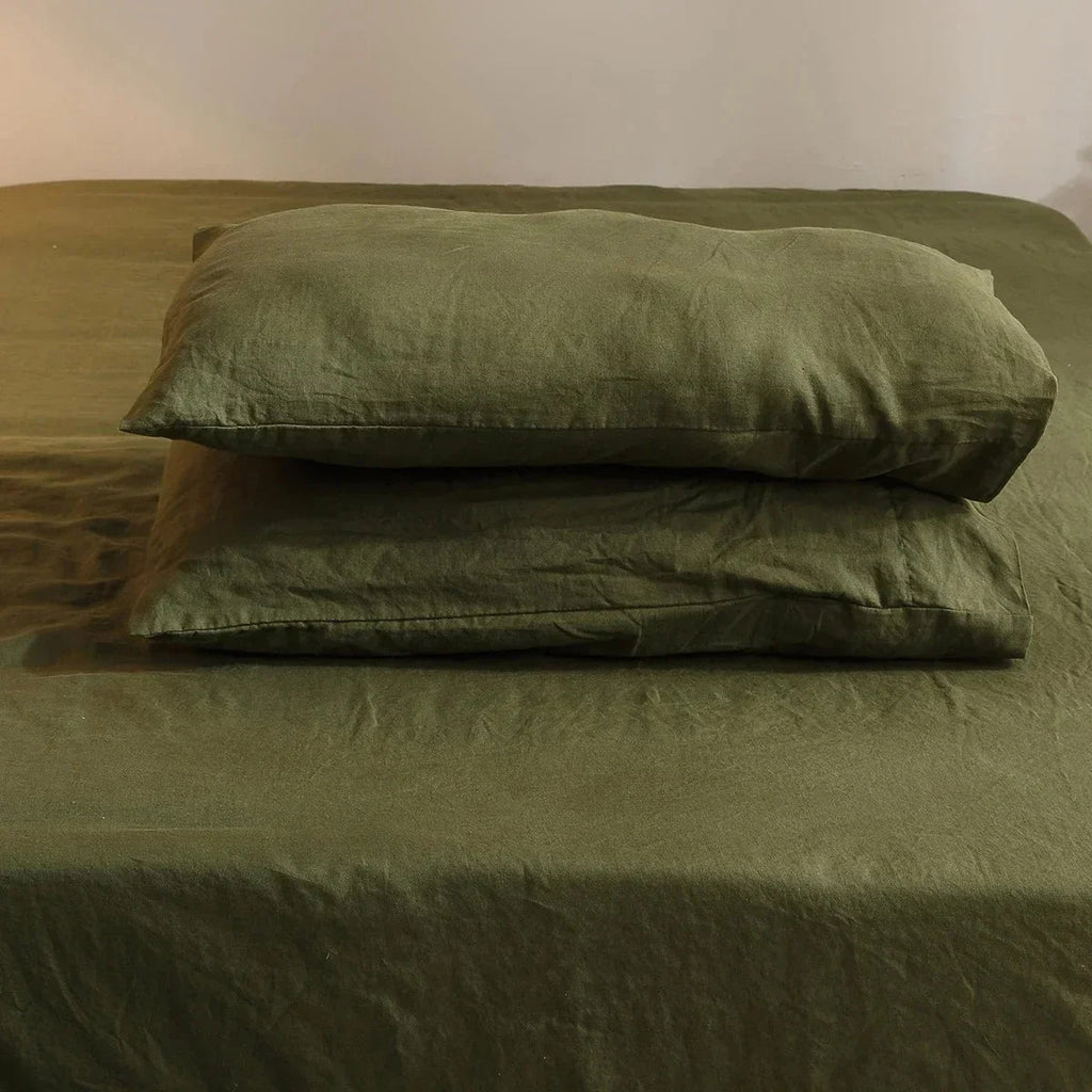 Torbosa Linen Bedding Set