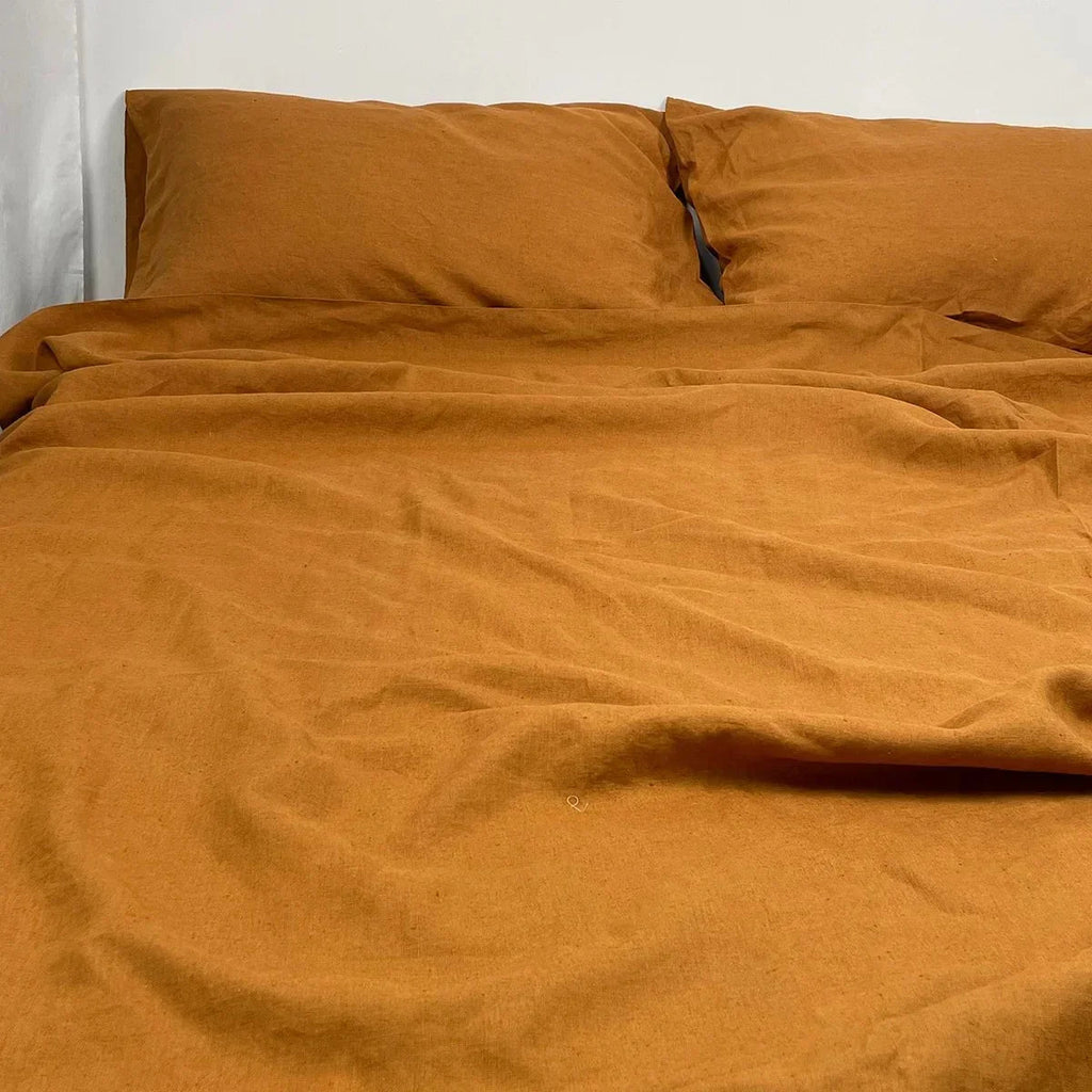 Torbosa Linen Bedding Set