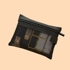 Transparent Mesh Storage Bags with Zipper for Travel and Everyday Organization, view 12