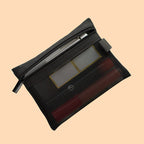 Transparent Mesh Storage Bags with Zipper for Travel and Everyday Organization, view 4