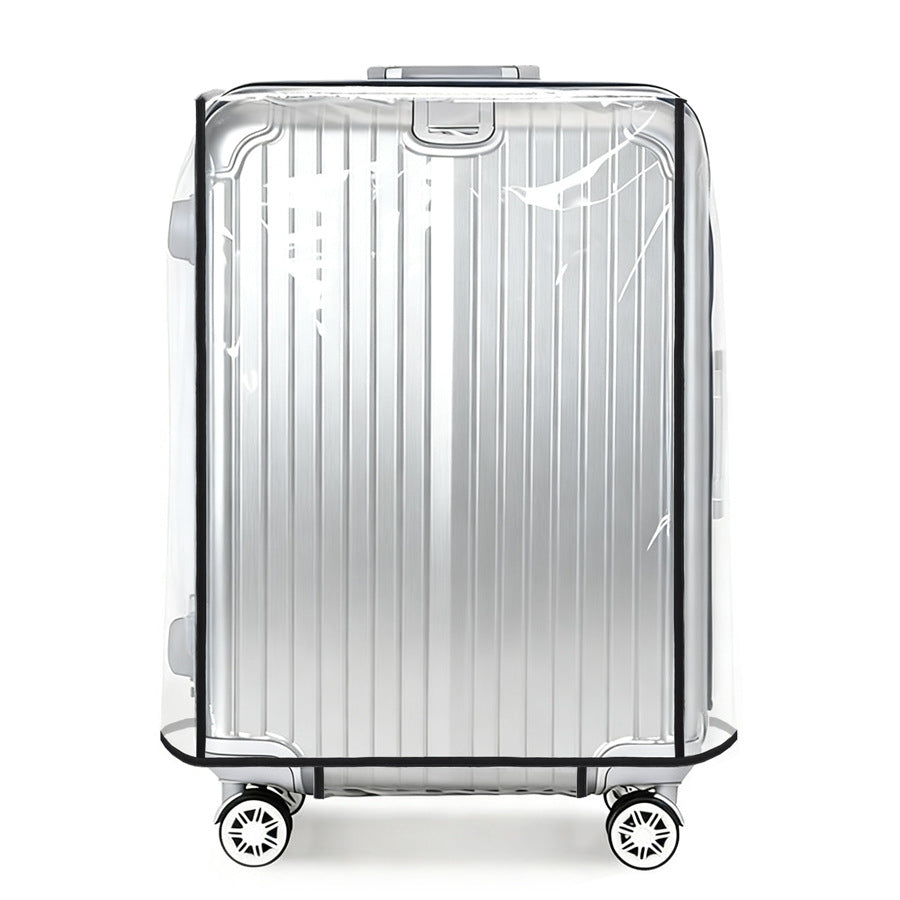 Transparent PVC Suitcase Protector Cover for Travel Luggage