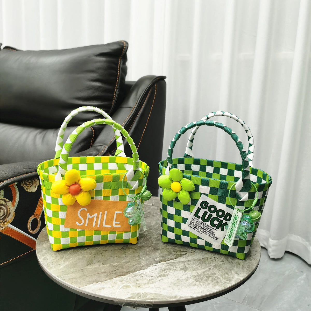 Trendy Handbag Handwoven | Thrascher