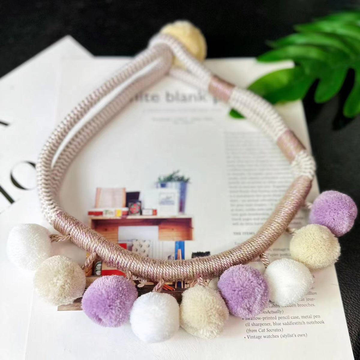Trendy Knit Necklace | Thrascher