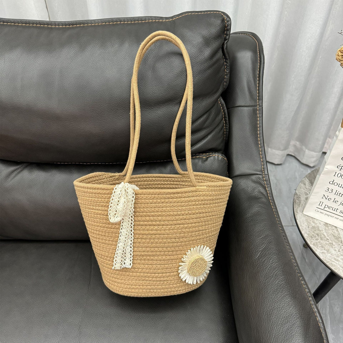 Trendy Straw Basket Bag | Thrascher