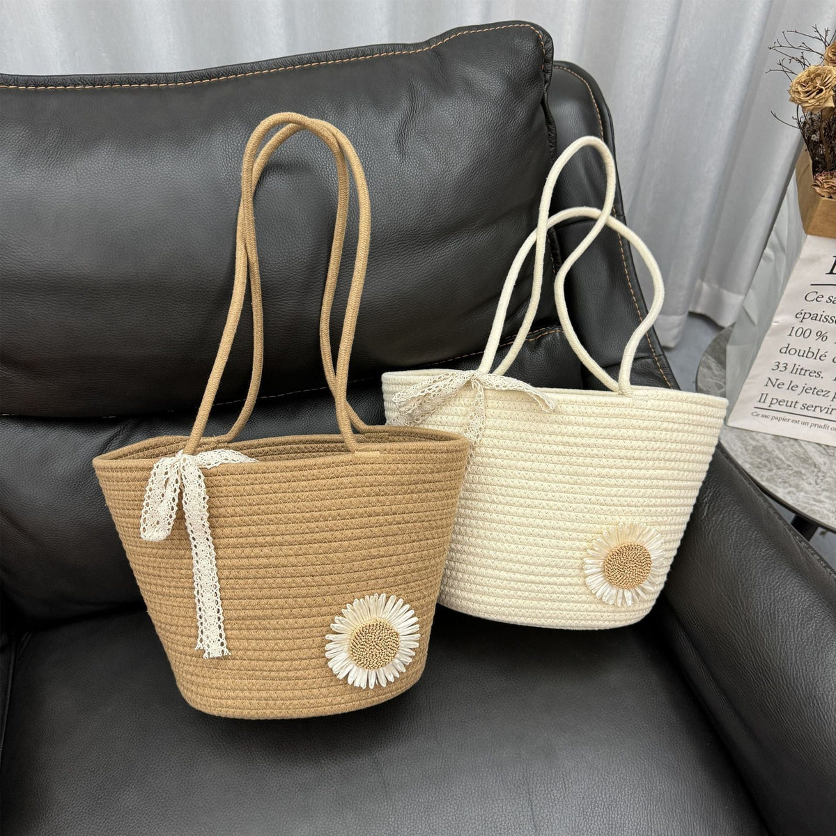 Trendy Straw Basket Bag | Thrascher