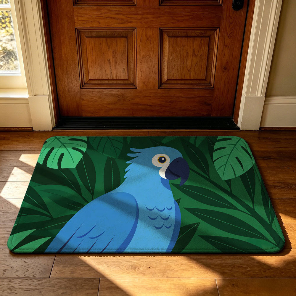 Tropical-Themed Decorative Doormat | Thrascher