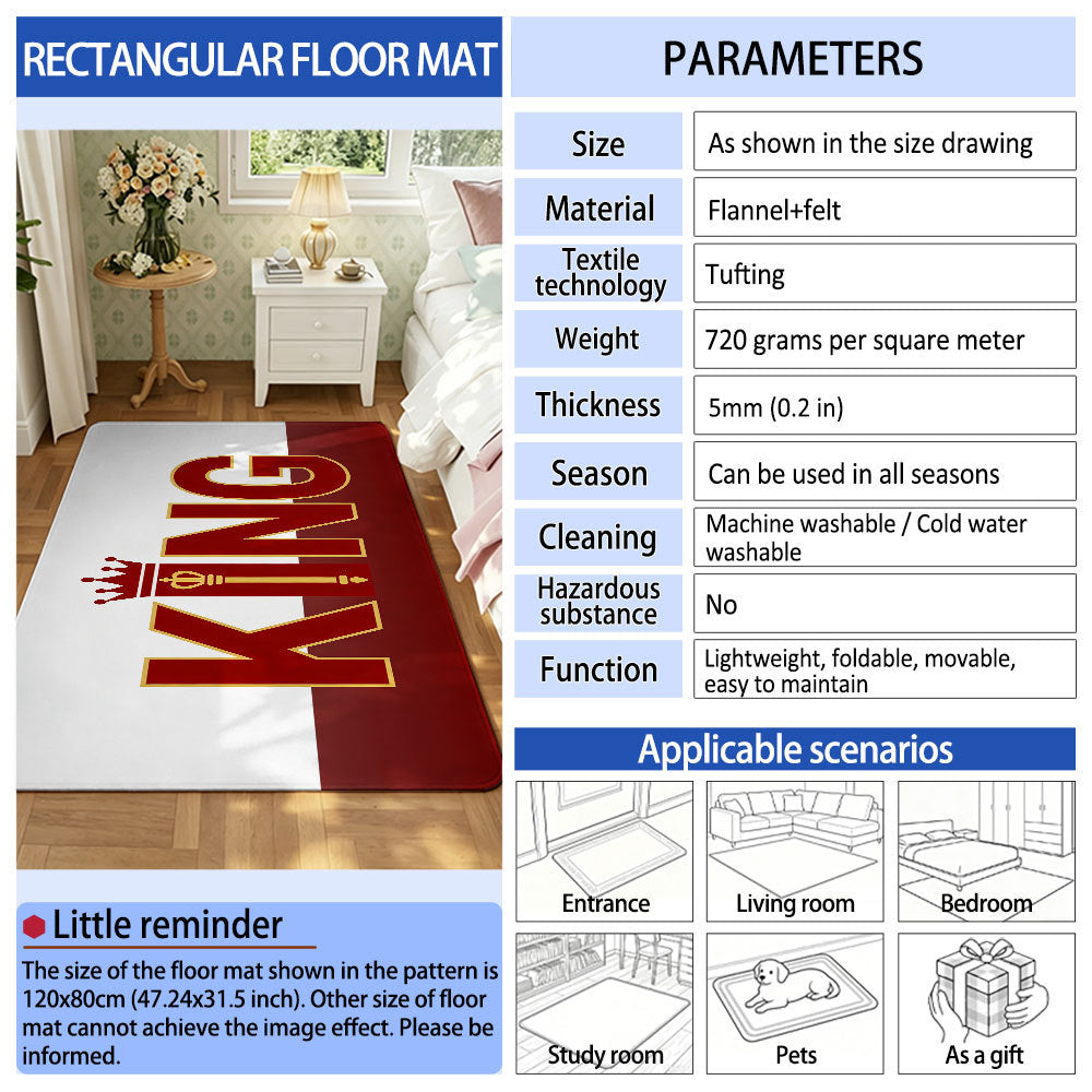 Tropical-Themed Decorative Doormat | Thrascher