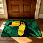 Tropical-Themed Decorative Doormat | Thrascher