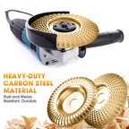 Tungsten Carbide Angle Grinder Wood Carving Disc Set, 100 mm