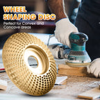 Tungsten Carbide Angle Grinder Wood Carving Disc Set, 100 mm