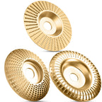 Tungsten Carbide Angle Grinder Wood Carving Disc Set, 100 mm