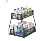 Two-Level Under-Shelf Storage Organizer | Thrascher